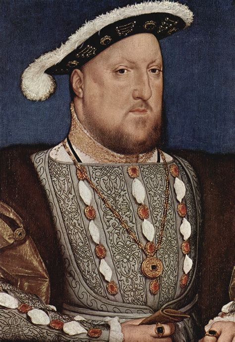 Portrait of Henry VIII .